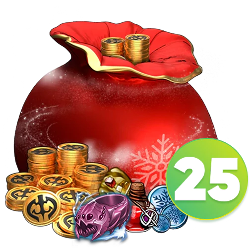 Великий Мішок Санти (25 шт.)